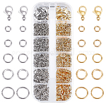 304 Stainless Steel Open Jump Rings, Golden & Stainless Steel Color, 4x0.8mm, Inner Diameter: about 3mm