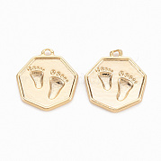 Латунные подвески KK-N231-262-NF