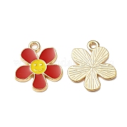 Подвески из эмали и сплава ENAM-C009-01G-04