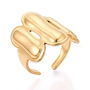 Регулируемые манжеты из нержавеющей стали 304 с ионным покрытием (IP) для женщин RJEW-N052-10G