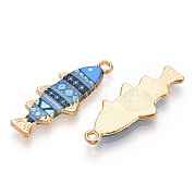 Подвески из эмали и сплава FIND-C037-16G-03-1