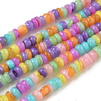 Tinti d'acqua dolce naturale perline shell fili&nbsp;BSHE-G039-07G