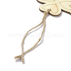 DIY трилистник венок незавершенные деревянные украшения пустые деревянные украшения WOOD-C009-01