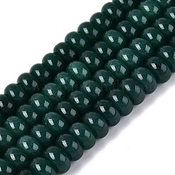 Chapelets de perles de jade blanche naturelle&nbsp;G-Q613-01F-06