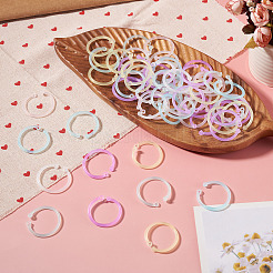 150 classeur à feuilles mobiles en plastique de 6 couleurs avec anneaux à charnière&nbsp;FIND-TA0010-54A