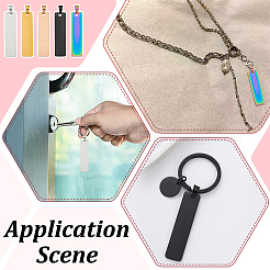 15 шт. подвески из нержавеющей стали 304 двух цветов&nbsp;STAS-ME0002-04