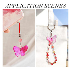 100 шт. 4 стиля акриловые с пластиковыми бусинами&nbsp;OACR-TA0002-88