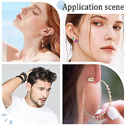 60 шт. латунные гайки-уши с пулями для покрытия стойки KK-BBC0004-45