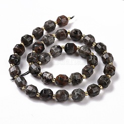 Натуральный флуоресцентный сиенитовый камень (светящийся в ультрафиолетовом свете) бусины нити G-G990-F01