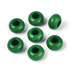 Perles européennes opaques en acrylique sur le thème de Noël&nbsp;SACR-N019-03M