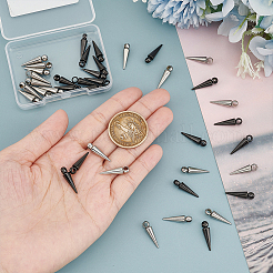 40шт 2 цвета подвески из нержавеющей стали&nbsp;STAS-UN0052-83