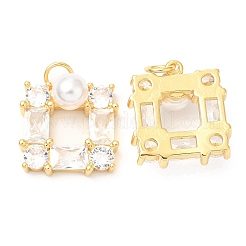 Стойки обшивки латунь микро проложить Циркон подвеску&nbsp;KK-A185-27G