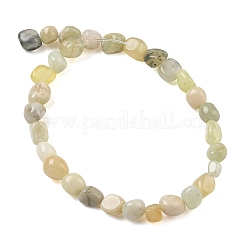 Cuentas de jade Xiuyan naturales hebras&nbsp;GG-CBA9392-07