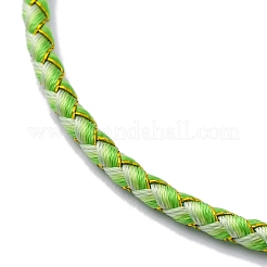 Fabricación de pulseras trenzadas con cordón de poliéster&nbsp;MAK-Z003-01G-31