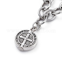 Bracelets de charme en alliage de religion&nbsp;BJEW-JB04647