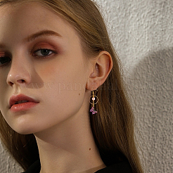 48 шт. подвески из латуни с двухцветной печатью&nbsp;KKC-CA0001-04