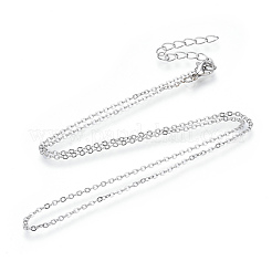 Collier de chaîne de câble de fer pour hommes femmes&nbsp;MAK-N034-005B-P