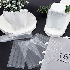 Дверная ручка автомобиля блестящая пластиковая защитная наклейка AJEW-WH0518-77