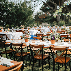 Деревянные столы с номерами карт AJEW-PH0016-59