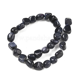 Synthetische blauen goldstone Perlen Stränge&nbsp;GG-CBA9392-29