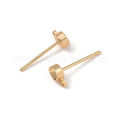 Componenti per orecchini a perno in ottone Shegrace&nbsp;XGRQ58470-769G