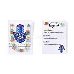 Нити из бусин из натурального лимонного кварца&nbsp;G-N358-01A-07