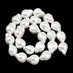 Гальванические стеклянные бусины GLAA-H039-06A