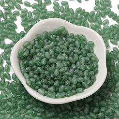 Прозрачные цвета стеклянные круглые бусины&nbsp;SEED-F006-03A-02