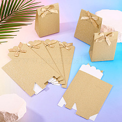 Прямоугольные блестящие бумажные подарочные пакеты&nbsp;CARB-TAC0002-05D