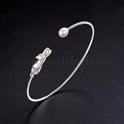 Модный браслет-манжета из стерлингового серебра 925 пробы JB225A