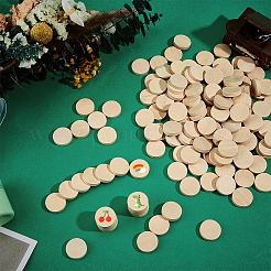 Бук деревянный плоский круглый необработанный дерево&nbsp;WOOD-OC0004-24A