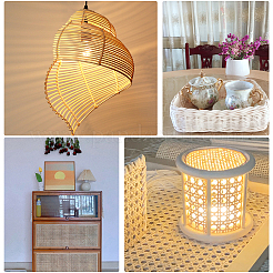 Плетение из натурального ротанга&nbsp;KY-WH00026-64B