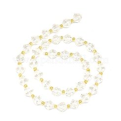 Синтетический кристалл кварца бусины нити G-I376-B19-01