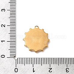 Подвески из нержавеющей стали 304 с эмалью STAS-B113-11G-02