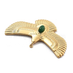 Природного нефрита подвески&nbsp;STAS-R155-053A-G