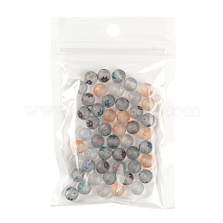 50 pz 5 colori tema autunnale placca perline di vetro trasparente&nbsp;EGLA-FS0001-04