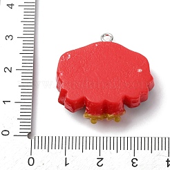 Рождественские подвески из непрозрачной смолы RESI-A049-05K