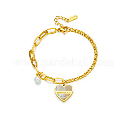 Bracelets à breloques en acier inoxydable 304&nbsp;WGD35C3-01