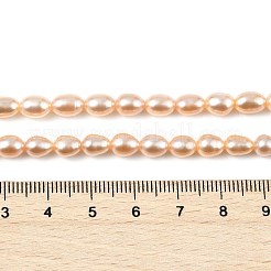 Нити из натурального культивированного пресноводного жемчуга PEAR-I007-01A-03B