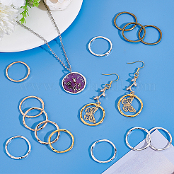 120 шт. 4-х цветные литые соединительные кольца FIND-PH0027-48