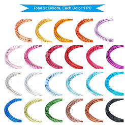 23 rouleau de fil d'aluminium rond de 23 couleurs&nbsp;AW-PH0001-05