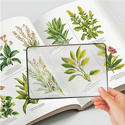 8 шт. ПВХ-закладки для увеличения страниц AJEW-SP0002-33