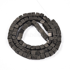 Природного пирита бисер нитей G-T140-37B