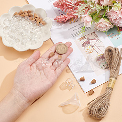 Набор для самостоятельного изготовления подвески для бутылки с желаниями в форме яблока&nbsp;DIY-DC0001-72