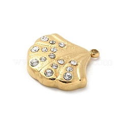 Подвески из нержавеющей стали 304 со стразами&nbsp;STAS-I322-38G-02