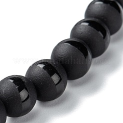 Perle di vetro smerigliato si estendono bracciali&nbsp;BJEW-I296-09B