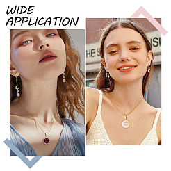 120 шт. 3 латунных защелкивающихся дужки KK-AR0004-09