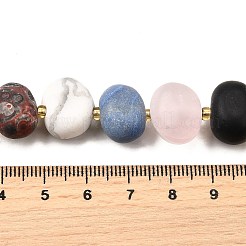 Природных драгоценных камней смешанного бисер нитей G-H312-A01-B01