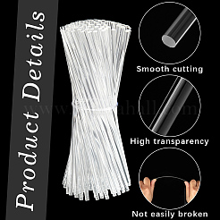 100шт акриловые стержни сплошные AJEW-SP0002-57A