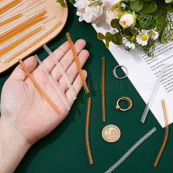 32 шт. 8 стиля пластиковое кольцо регулировочная спиральная катушка&nbsp;FIND-DC0007-63